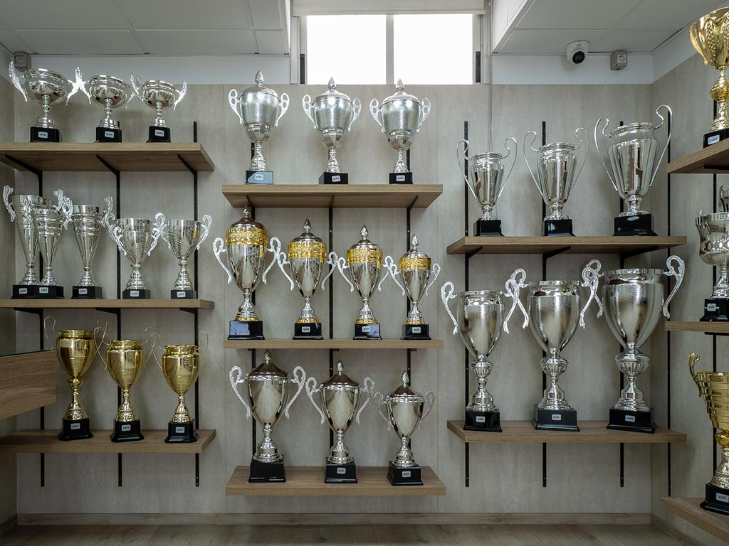 Foto de trofeos en la tienda Trofeos Medina